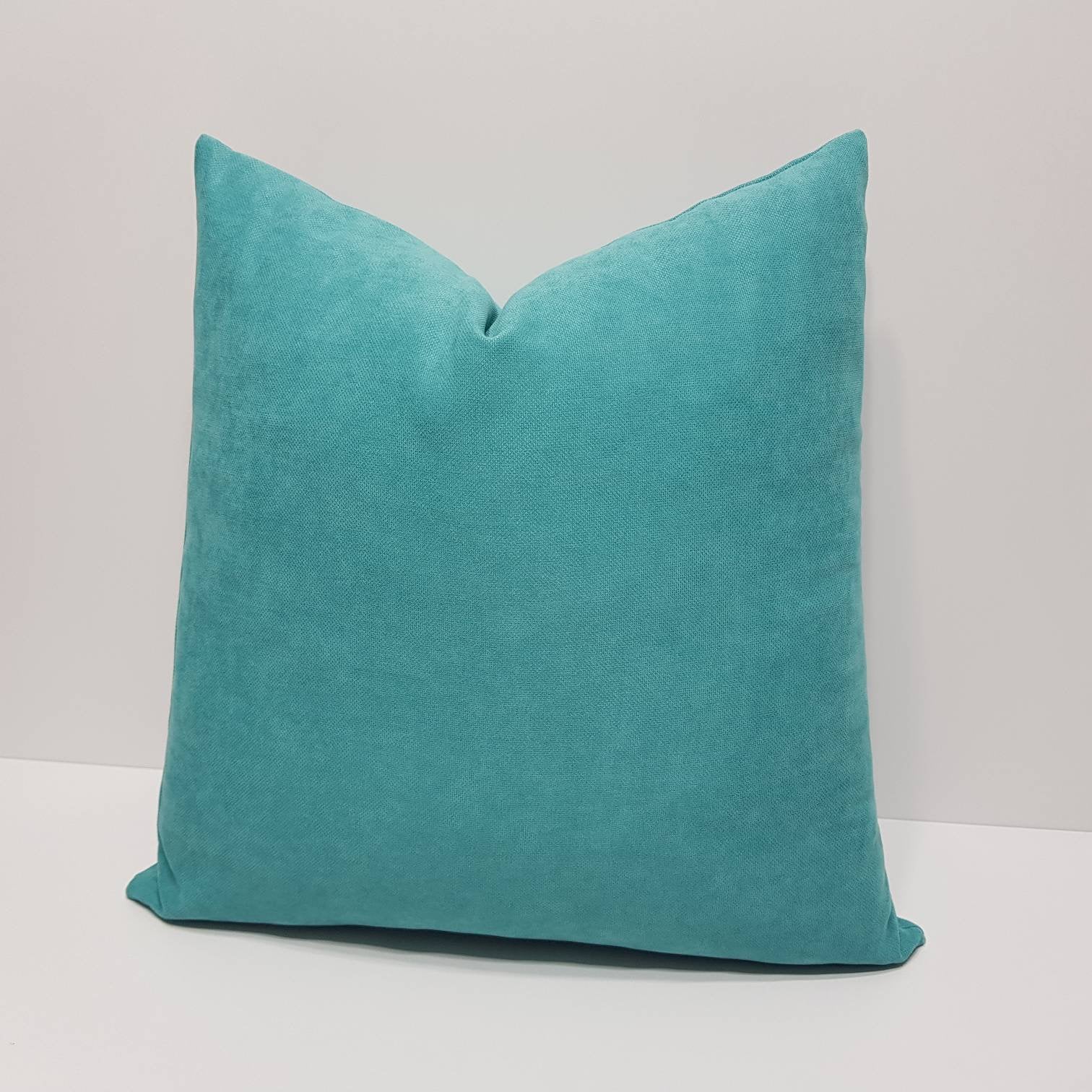 Light Turquoise Pillow Cover Turquoise Throw Pillow Case Etsy UK