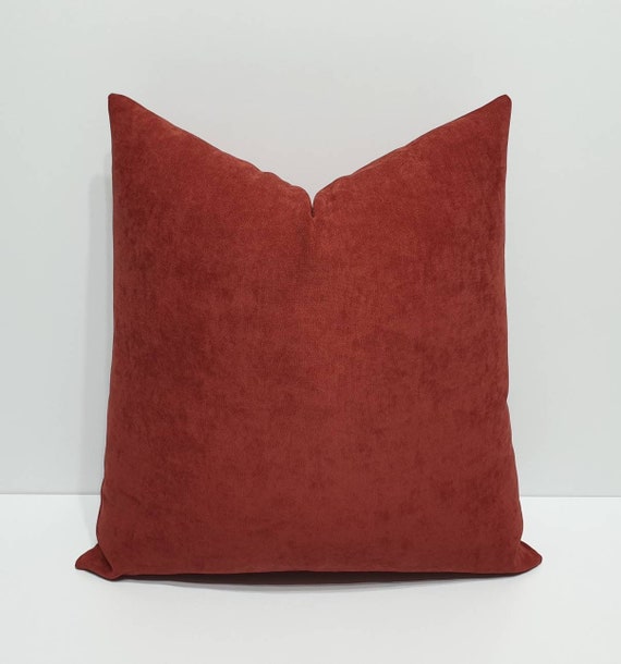 Burnt red pillows hotsell