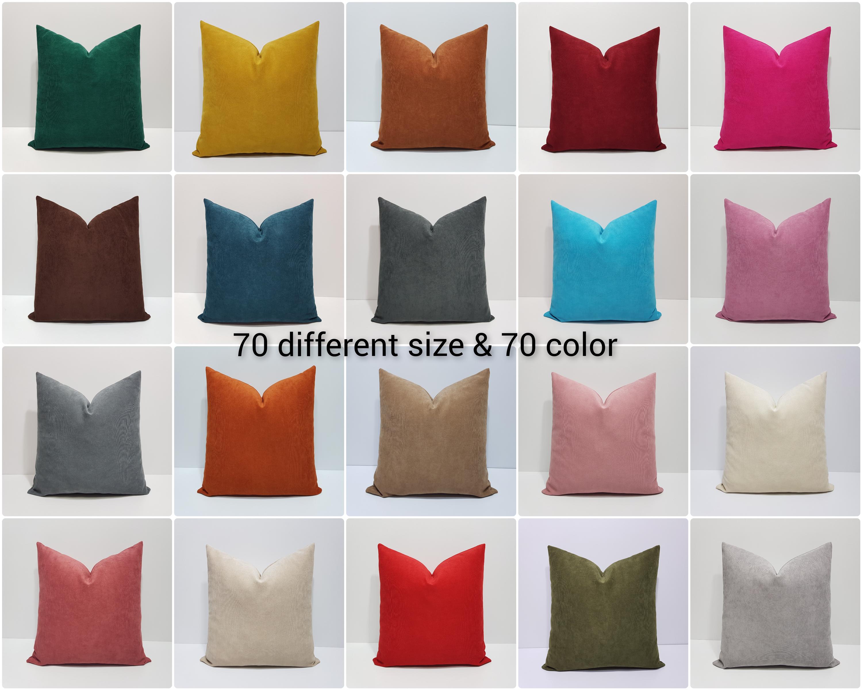 Sunrise 18x18 Square Decorative Pillow Cover – Solid Color With Floral Jacquard Pattern And Zipper Closure