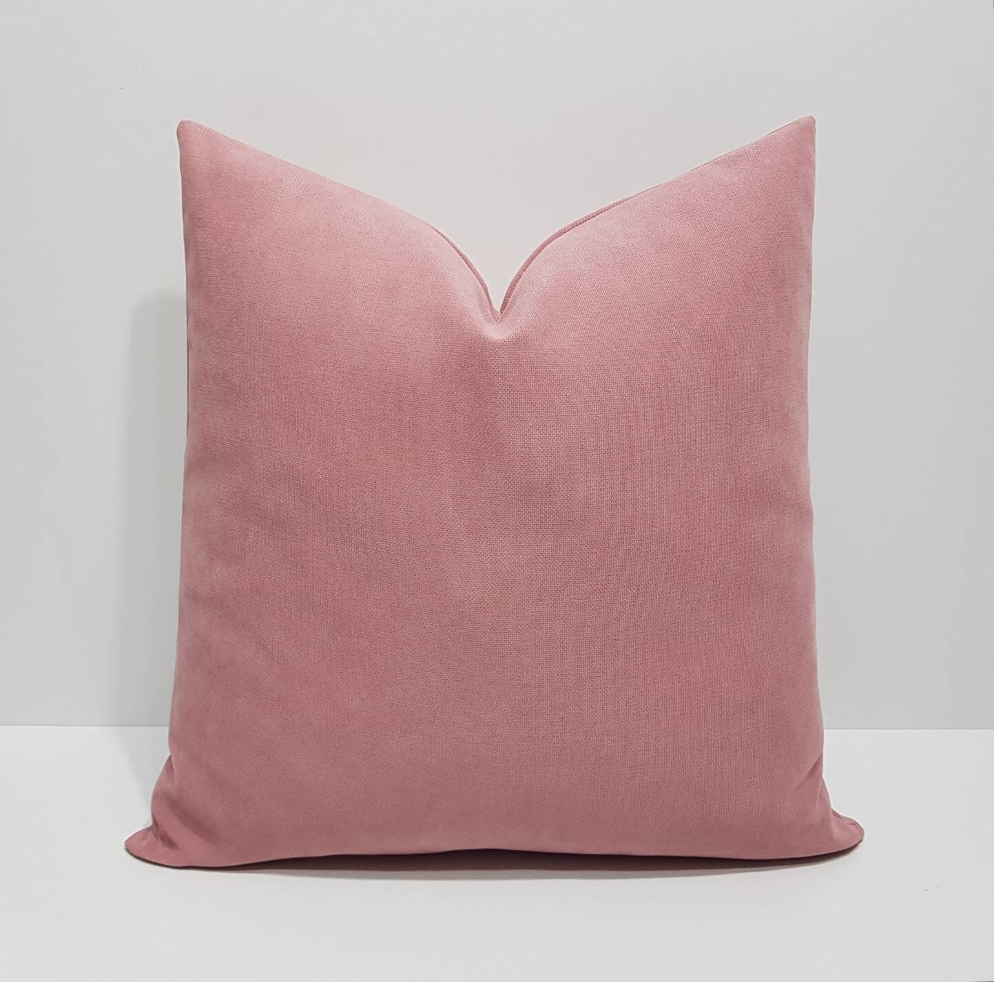 Blush Pink Pillow Cover Blush Pink Cushion Cover Pink Couch Etsy