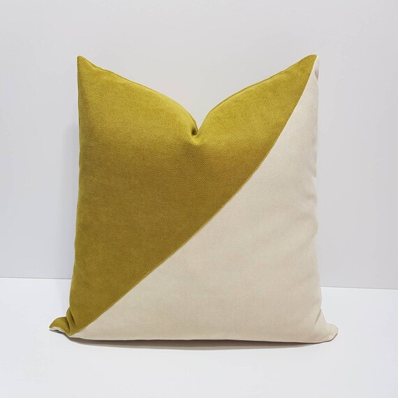 Cream colored top pillow covers