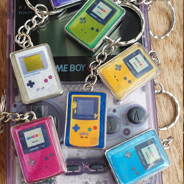 Mini Gameboy, Gameboy Colour, Gameboy Original, Keyrings Keychains, Gamer Gifts