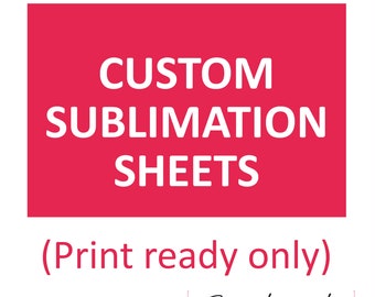 etsy sublimation prints