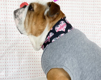 Welpen-Kleidung – Ärmelloses Baumwoll-T-Shirt In Uni-Weiß Für Hunde – Weiches & Bequemes Outfit