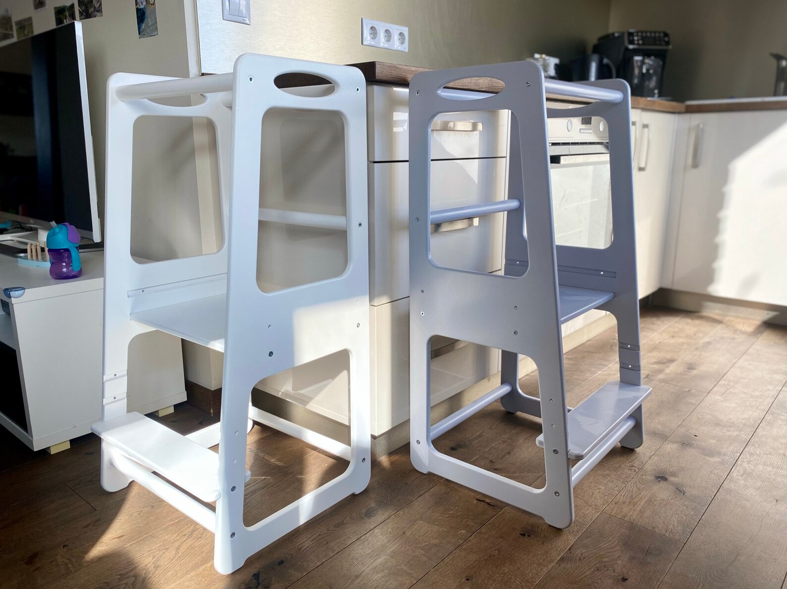 Kitchen Helper Tower Montessori Kitchen Tower Toddler Tower Etsy