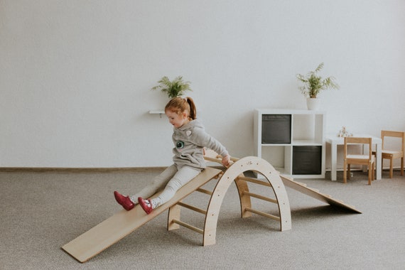 Wood Climbing Frame Climbing Arch 