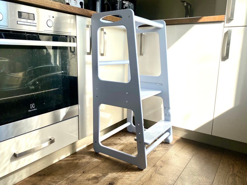 Kitchen Helper Tower Montessori Kitchen Tower Toddler Tower Etsy