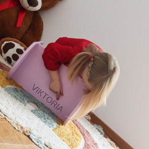 FREE DELIVERY, Step stool, personalized stool for toddler, Present for birthday, nursery furniture for baby, step stool helper for toddler