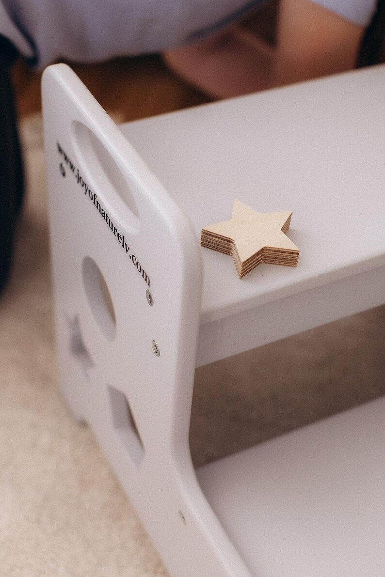 Montessori Step Stool for Toddlers | Personalized Wooden Kids Stool ...