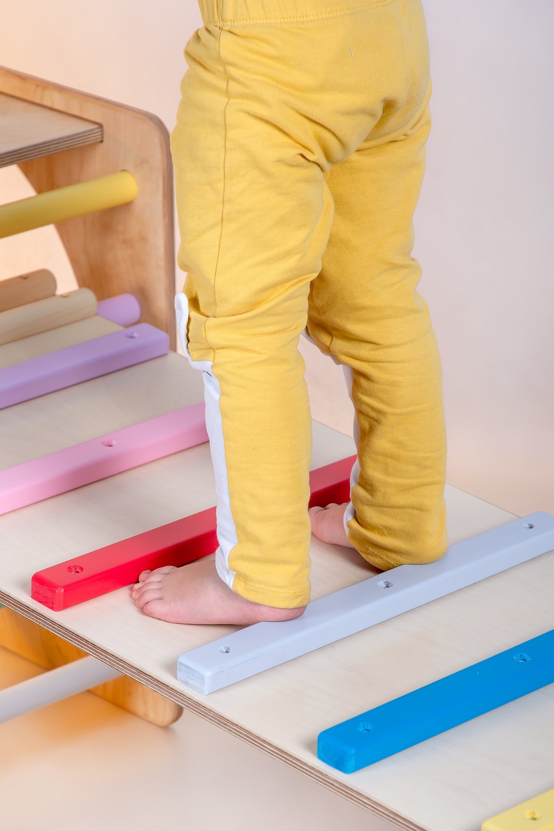 Board Ramp Ladder Montessori Climbing Ramp & Slide | 2-in-1 Ladder Board Add-on for ...