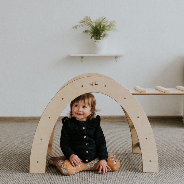 LIVRAISON GRATUITE dans l'UE, arche d'escalade, salle de sport dans la jungle pour tout-petit, type klettergerst d'intérieur, klettergerst holz, type klettergerst, rampe d'échelle