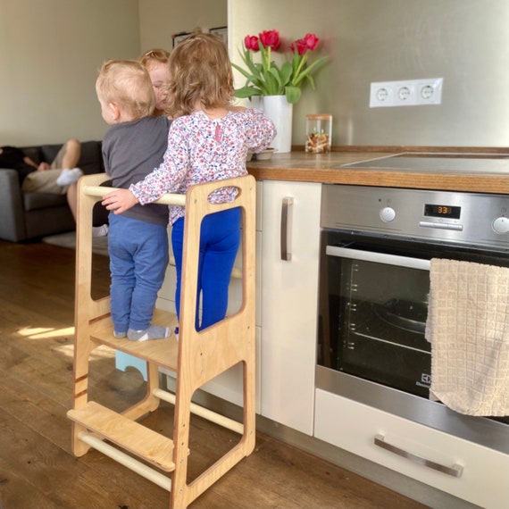 Cucina, torre aiutante Sgabello per bambini, torre Montessori