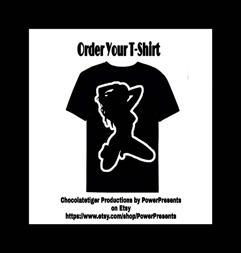 Chocolatetiger Sex Kitten Black /& White T-Shirts
