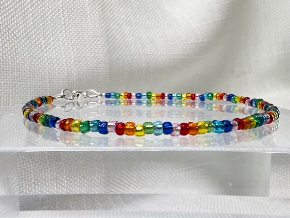 Subtle clearance rainbow bracelet