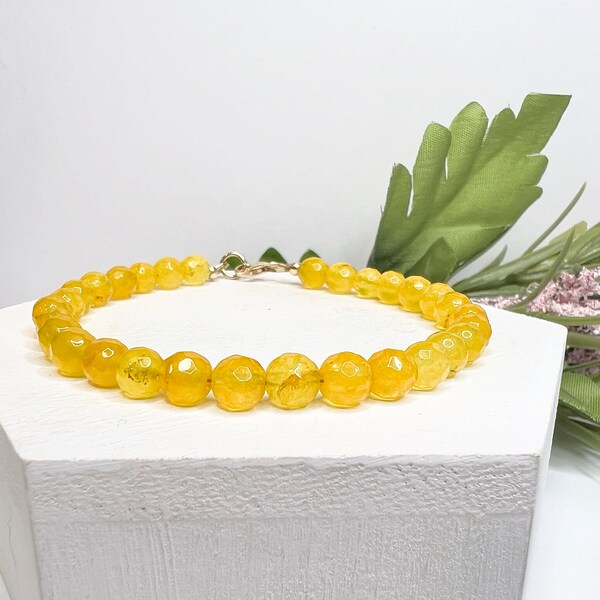 Yellow Bracelet - Etsy