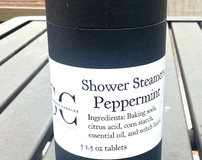 Peppermint Shower Steamers Set of 5