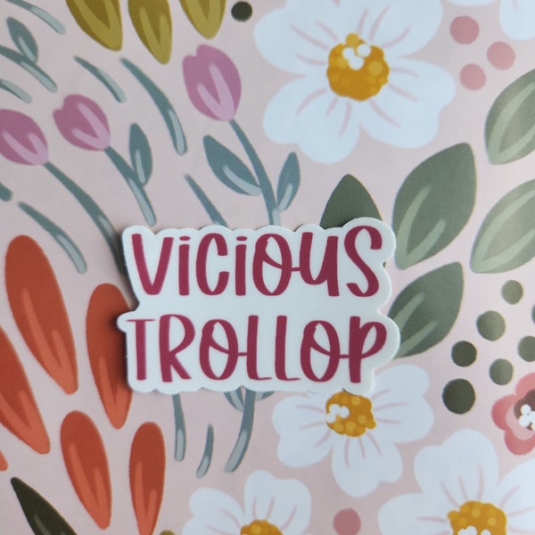 Vicious Trollop Vinyl Sticker