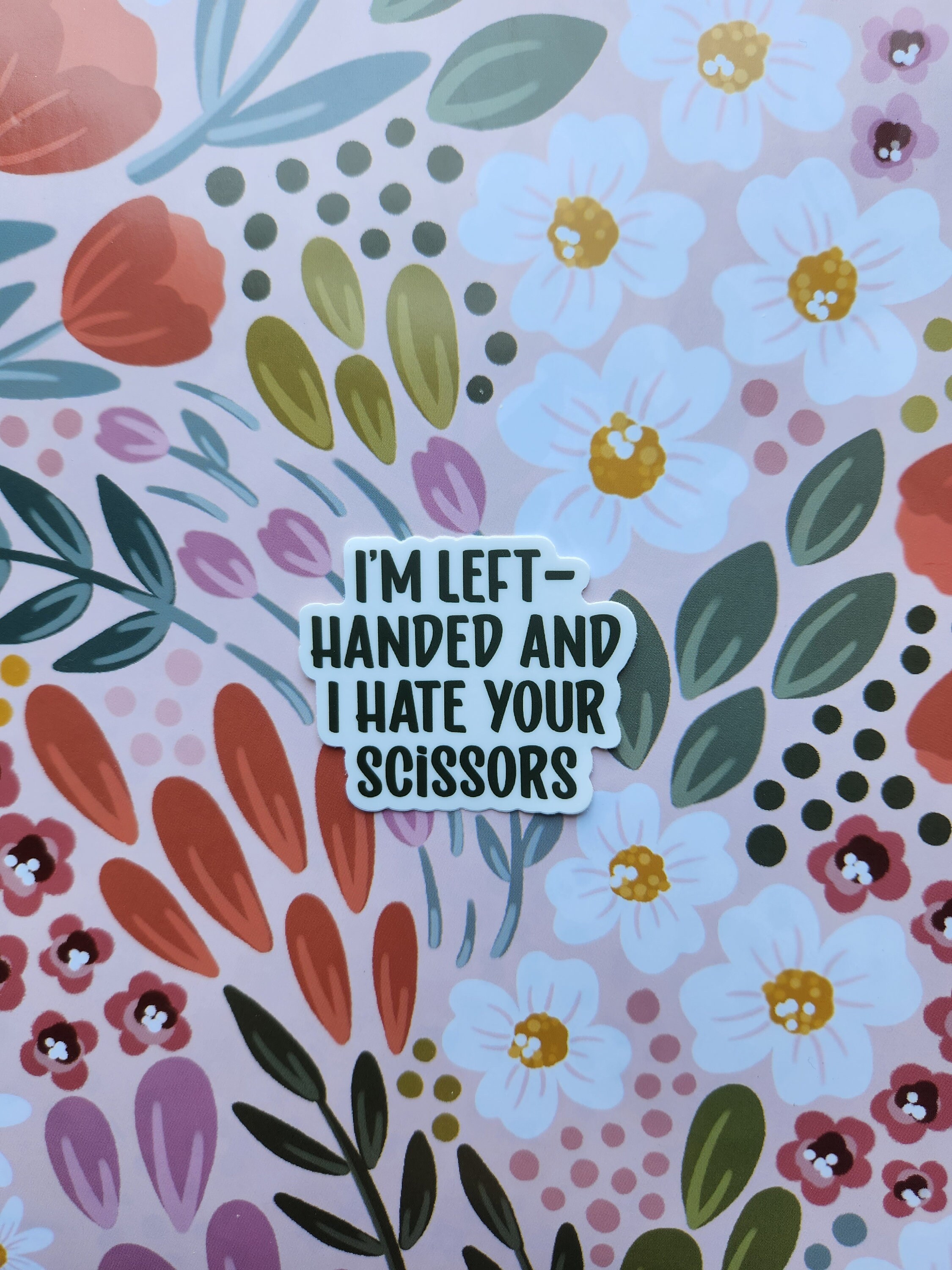 Left-handed Vinyl Stickers - Etsy
