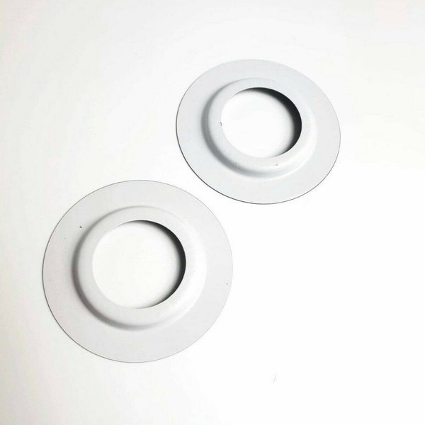 Lamp Shade Reducer Metal Light Fitting Washer Adaptor Converter Ring Plate x 2