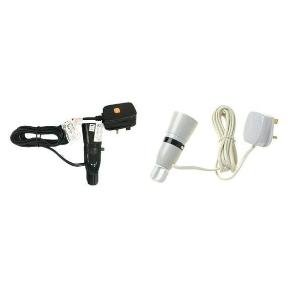 Bottle Lamp Holder Adaptor BC B22 Black or White Etsy UK