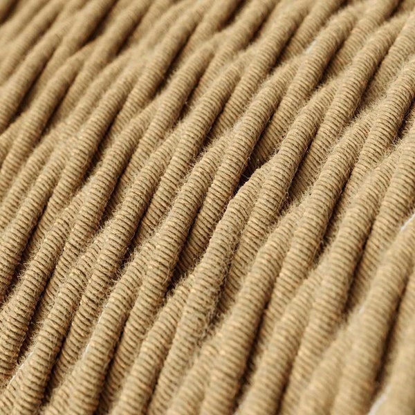 Tissu torsadé 3 noyaux tressés Câble électrique Flex 0.75mm 1 Mètre Jute