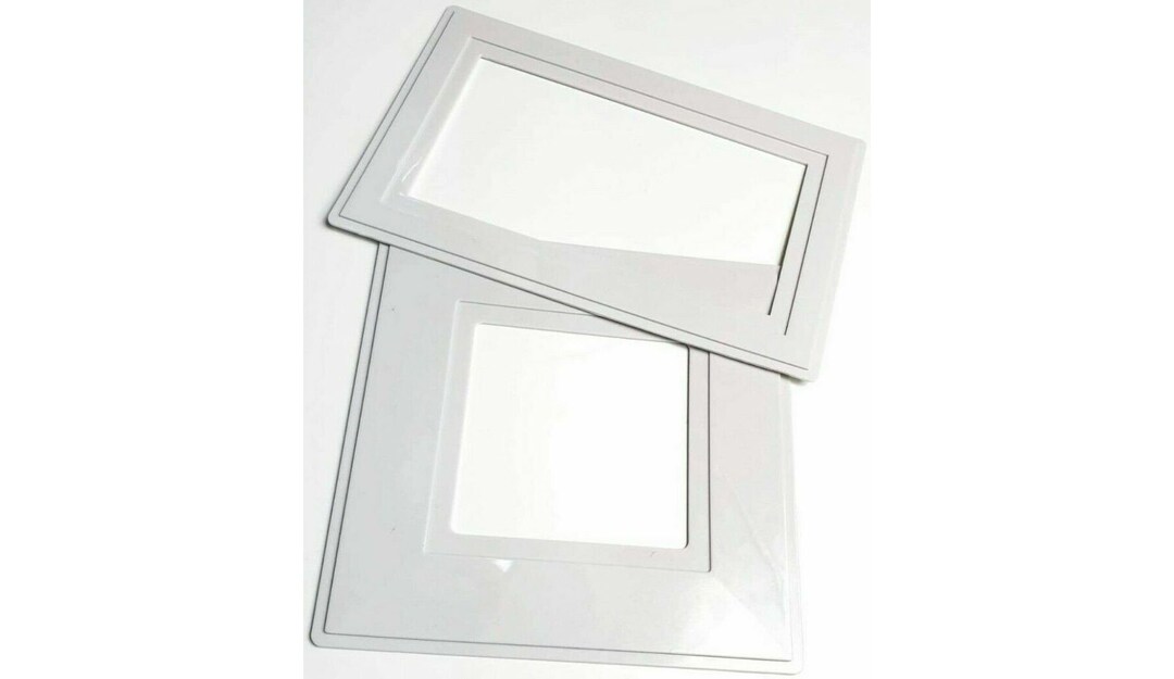 Single or Double Socket Finger Plate Light Switch & Plug Surround Panel