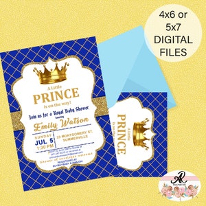 It&#39;s a Boy! Royal Baby Shower Bundle DIGITAL FILE