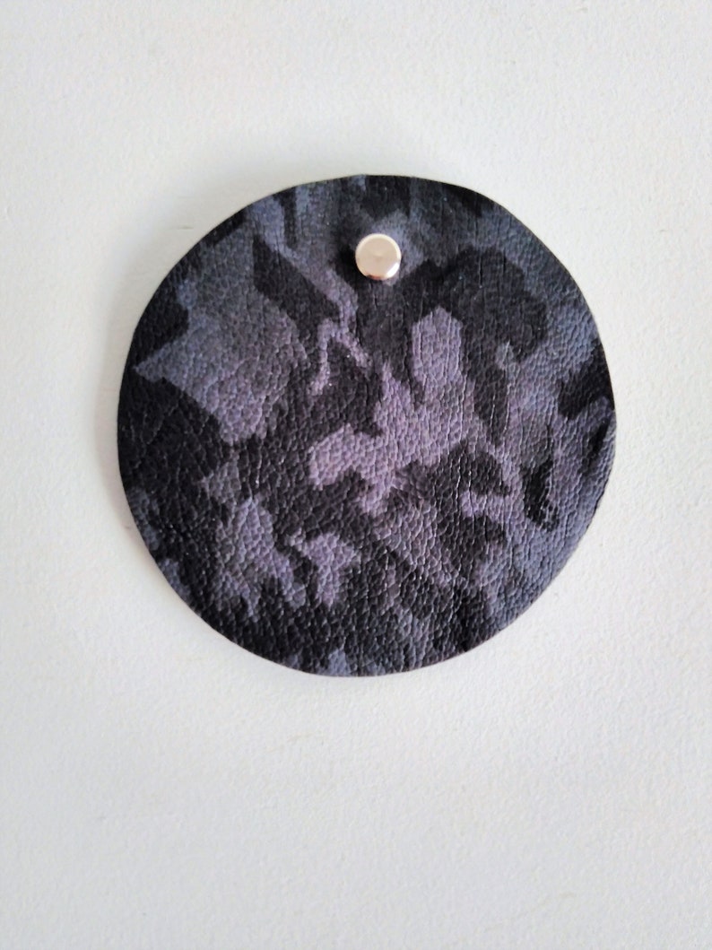 leather needlecase pixel camo design camouflage leather camo