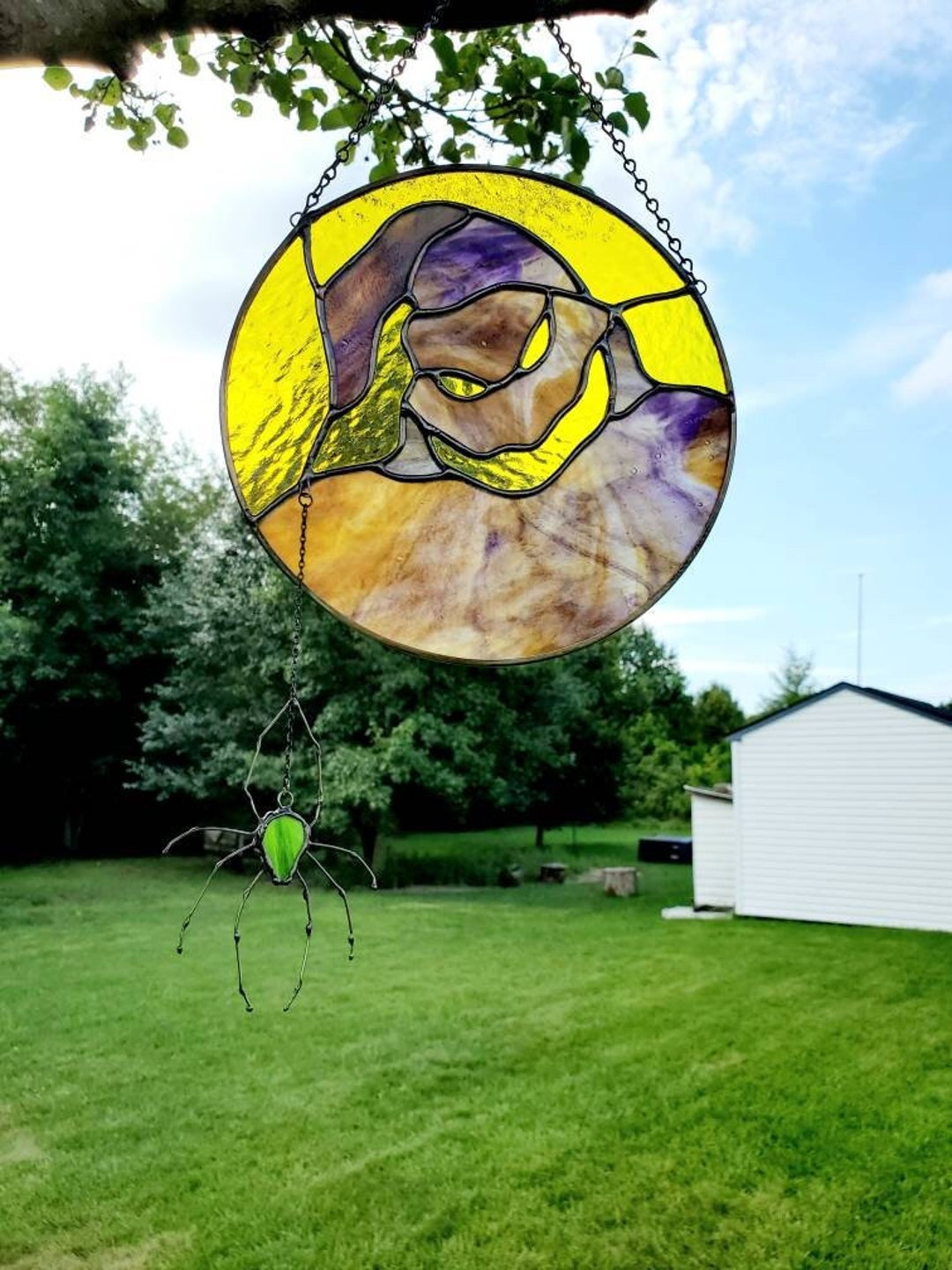 Nightmare Before Christmas Stained Glass Oogie Boogie Etsy