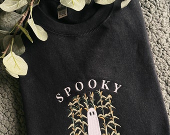 Adult Apparel - Spooky Ghost - cornfield - Hoodies - Sweatshirts - Halloween - Autumn - fall - gift