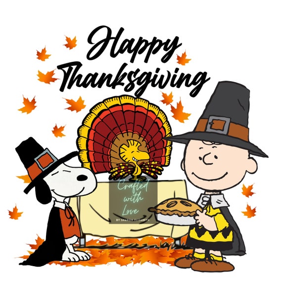 Charlie Brown Happy Thanksgiving Clip Art