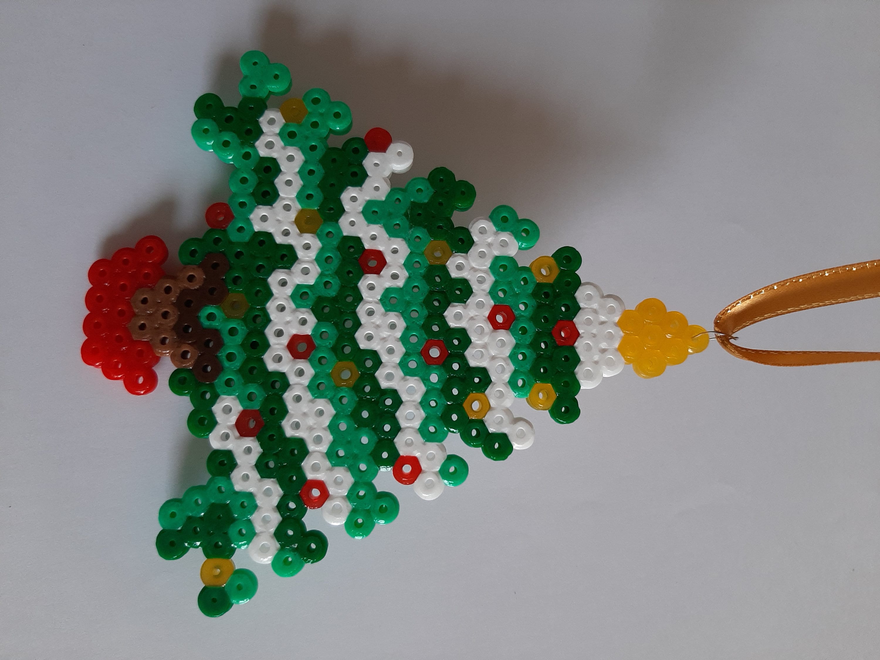 Christmas Tree / Fuse Bead Art / Hama Bead Art / Perler Bead Etsy UK