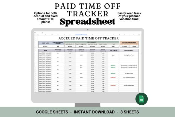 Vacation Time Off Tracker