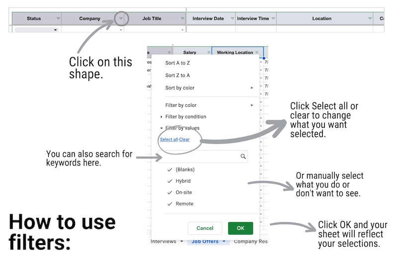 Gift Tracker Spreadsheet Google Sheets Template Holiday and Birthday