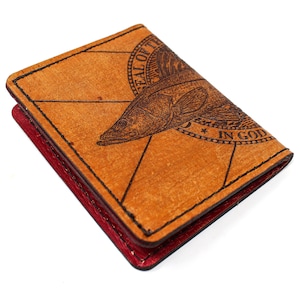 Cartera de cuero con la bandera de Florida - Snook
