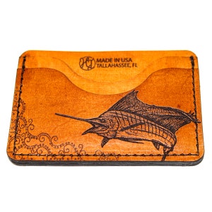 Cartera de cuero con tarjetero - Sailfish Story