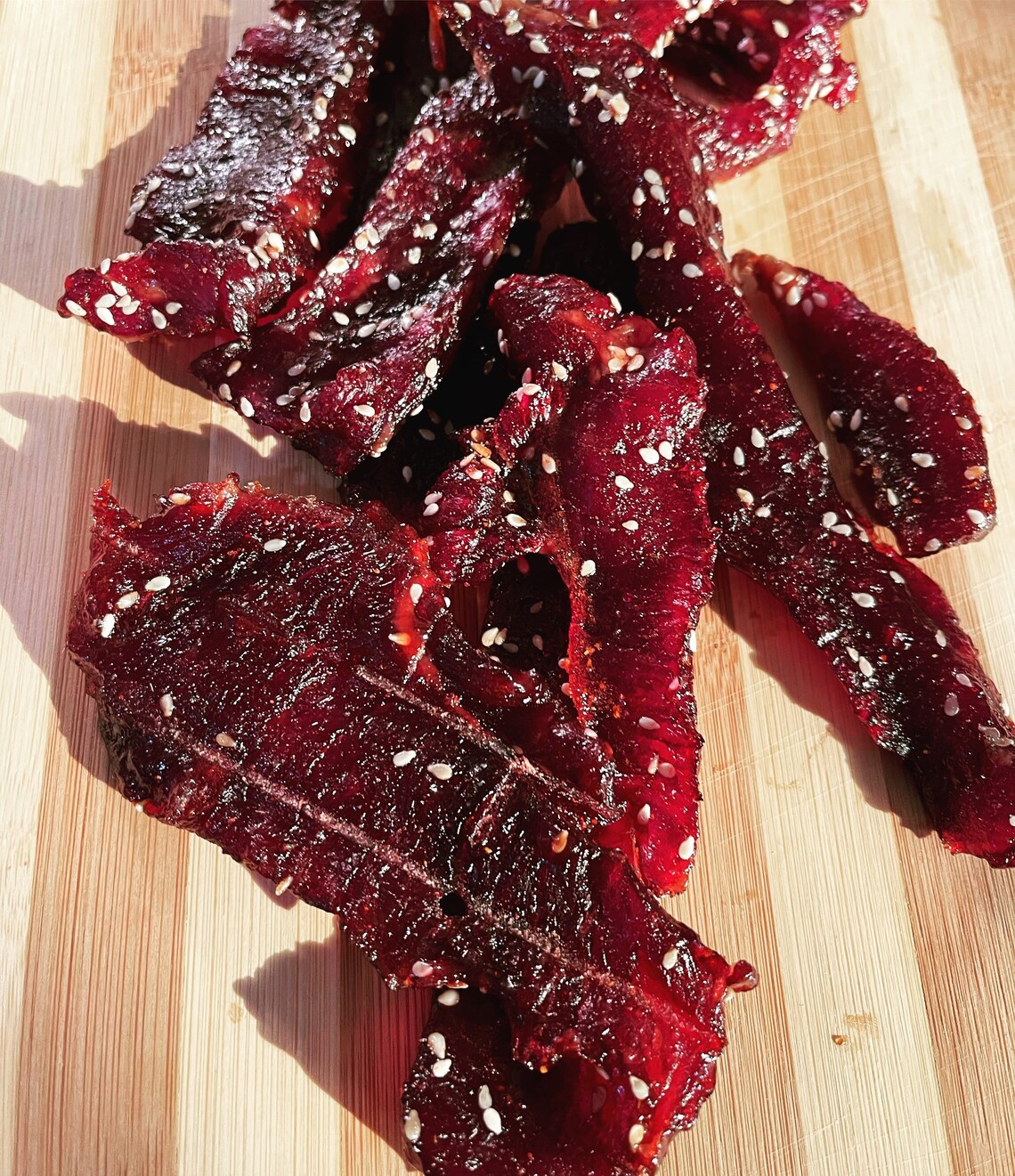 Spicy teriyaki beef jerky free shipping Etsy