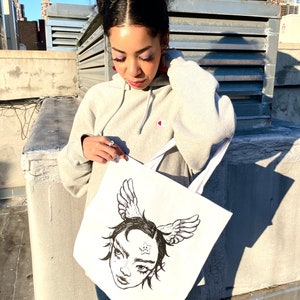 Screen Printed Tote Bag