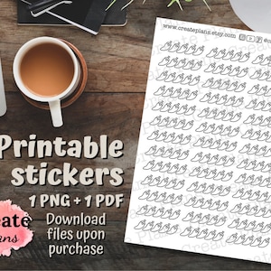 Spicy Book Rating printable sticker sheet | Essential stickers, book rating stickers, rating stickers, pepper stickers