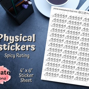 Blank Star Rating Sticker Sheet Color in 5-star Rating Reading Journal  Stickers Reading Planner Stickers 