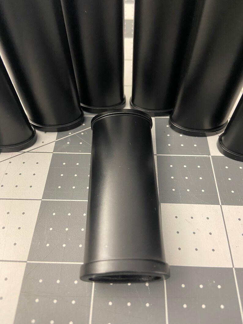 Black Powder Coated Blank Repurposed Lighter Sleeve Cover Etsy