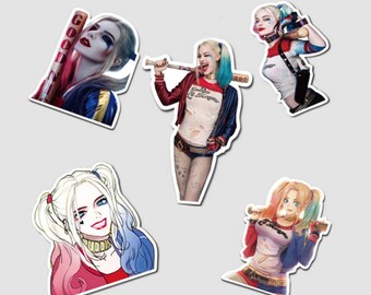 Harley Quinn Sticker for skateboard luggage laptop tumblers car