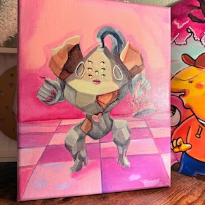 CVNTY Regirock With A Handbag Original painting