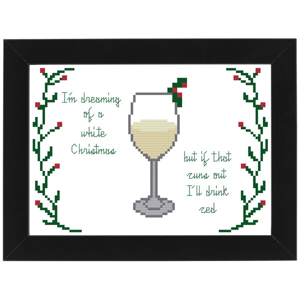 Wine Cross Stitch Etsy