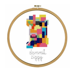Quantum Leap Inspired Cross Stitch PDF Pattern Instant Download