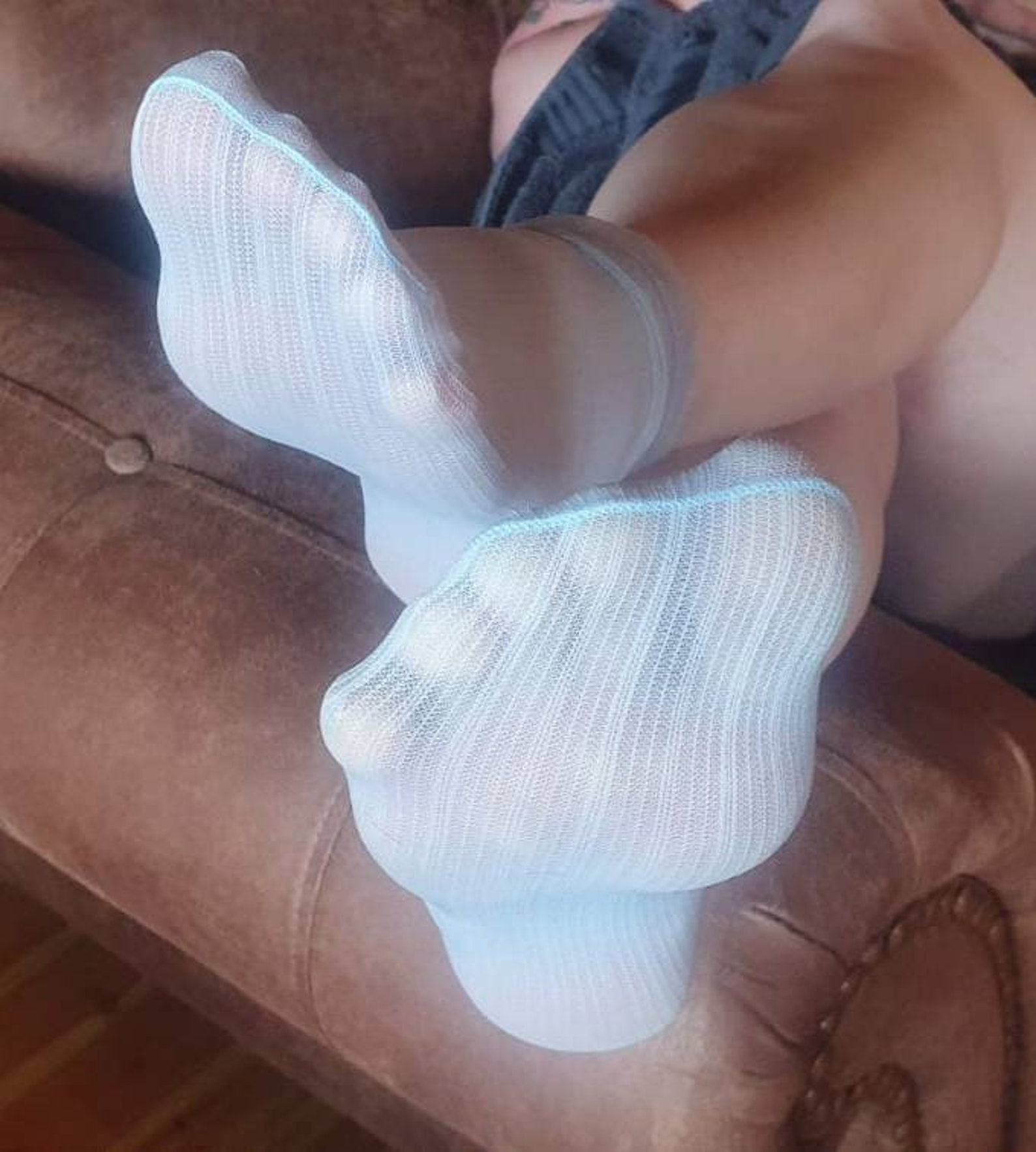 Well worn stinky frilly socks Etsy