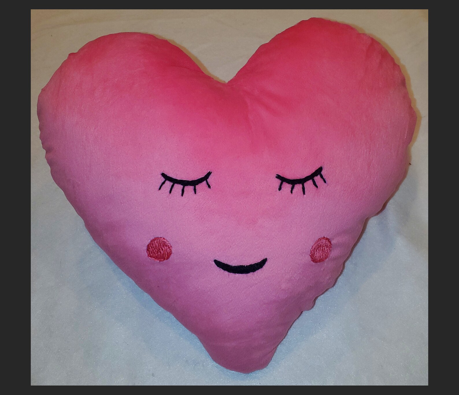 Heart Pillow Heart Cushion Heart Shaped Pillow Heart Plush Etsy