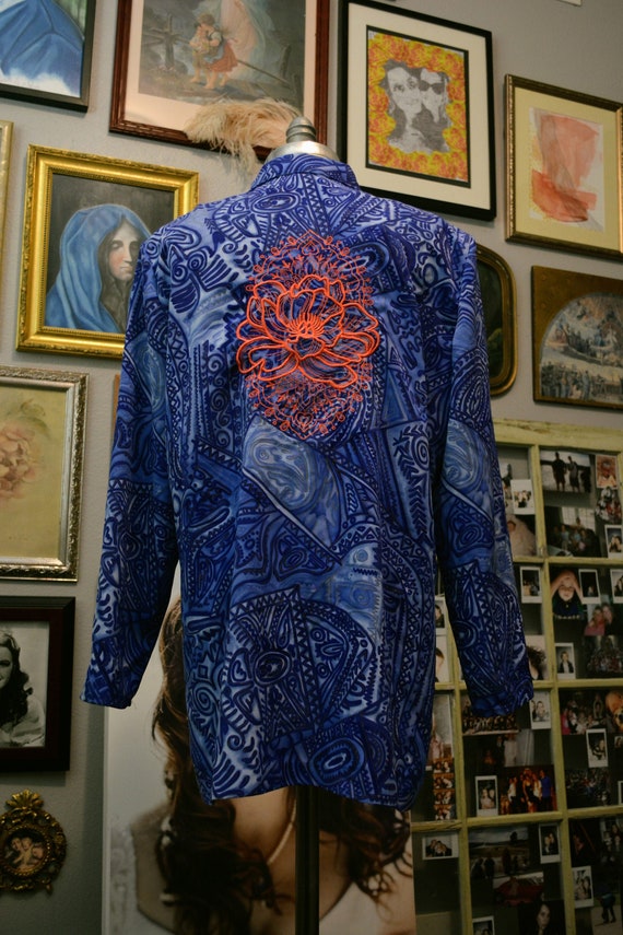 Embroidered Flower Jacket