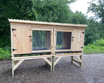 flemish giant rabbit hutch