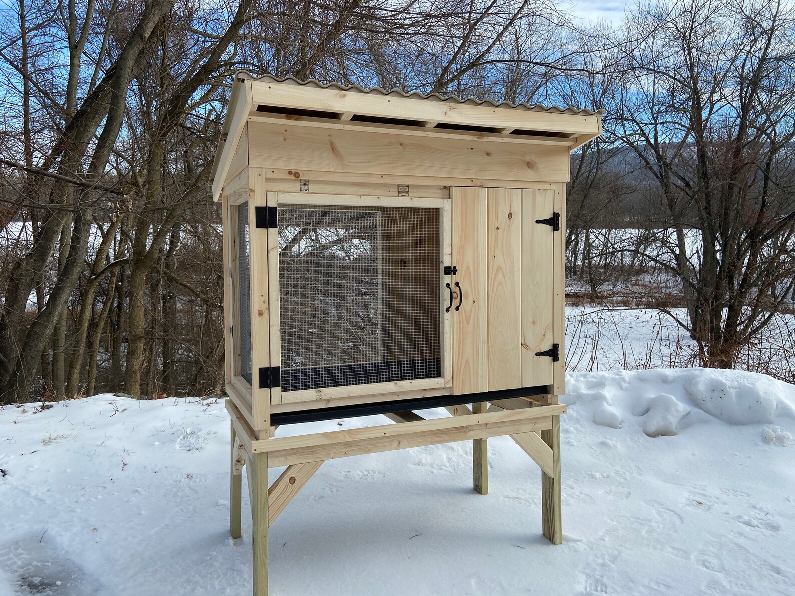 Custom Flemish Giant Rabbit Hutch Etsy